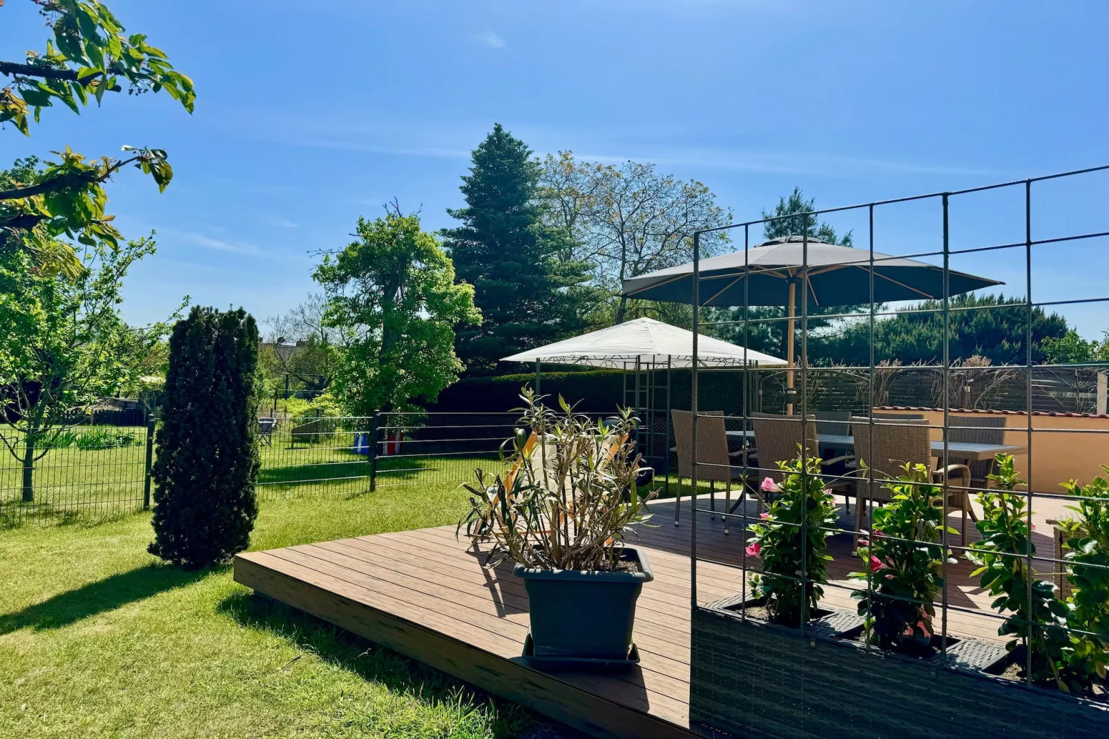 Ferienhaus Havelzeit - 3 Personen-Terrassenbalkon