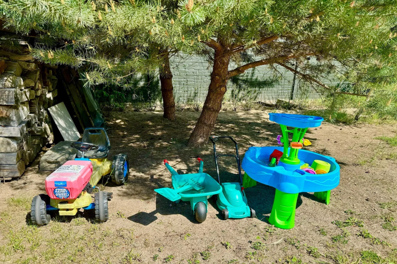 Ferienhaus Havelzeit - 3 Personen-Gärten Sommer