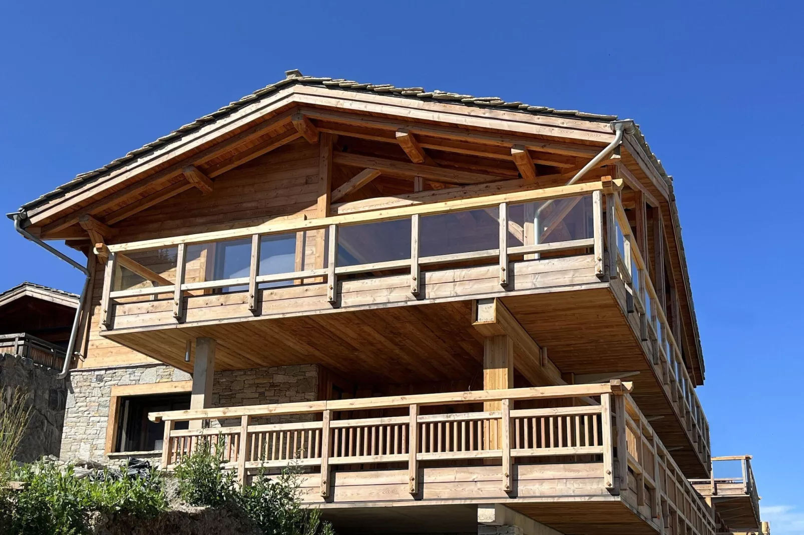Chalet Le Télémark Les Deux Alpes-View summer