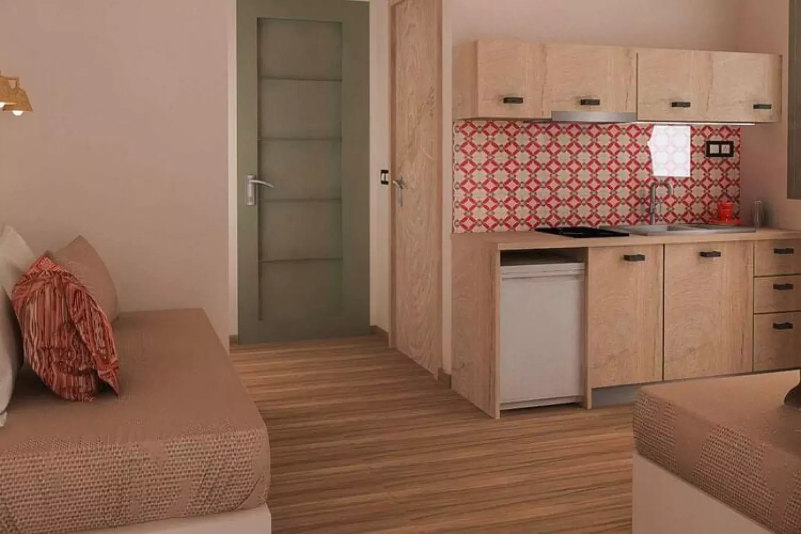 Holiday resort Asteris Village, Gerakini-Maisonette 150 qm-Cuisine