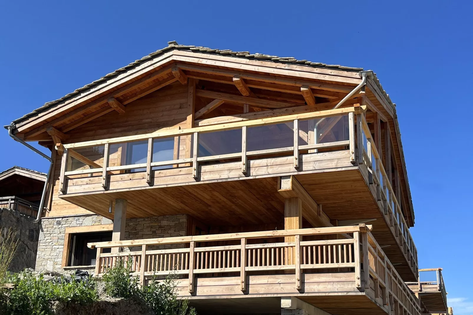 Chalet La Panthère des neiges Les Deux Alpes-View summer