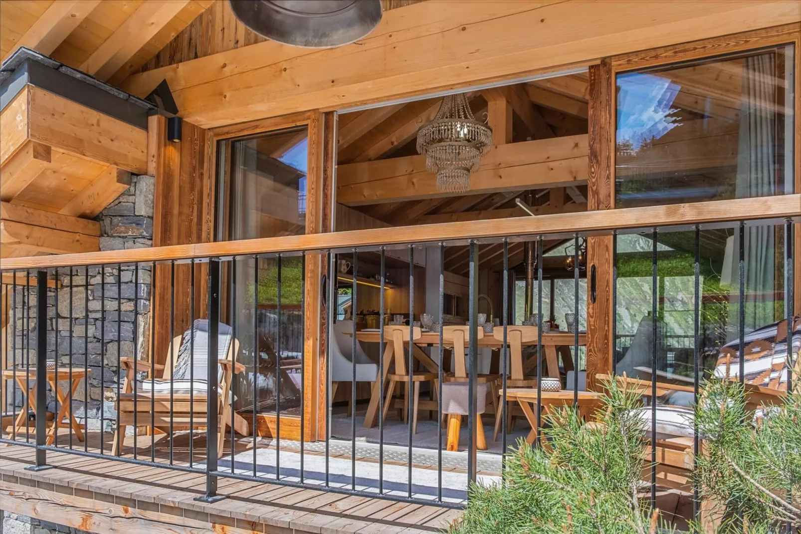 Chalet Le Duc Blanc Saint Martin de Belleville-Exterior summer