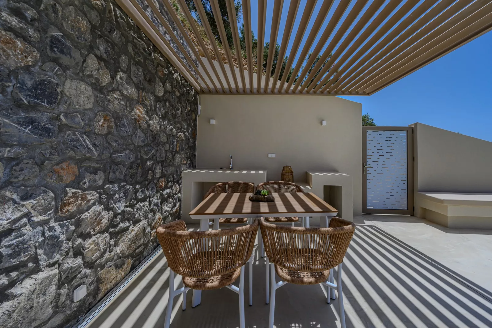 Pyrgos Exquisite 2 Villa-Terrasse