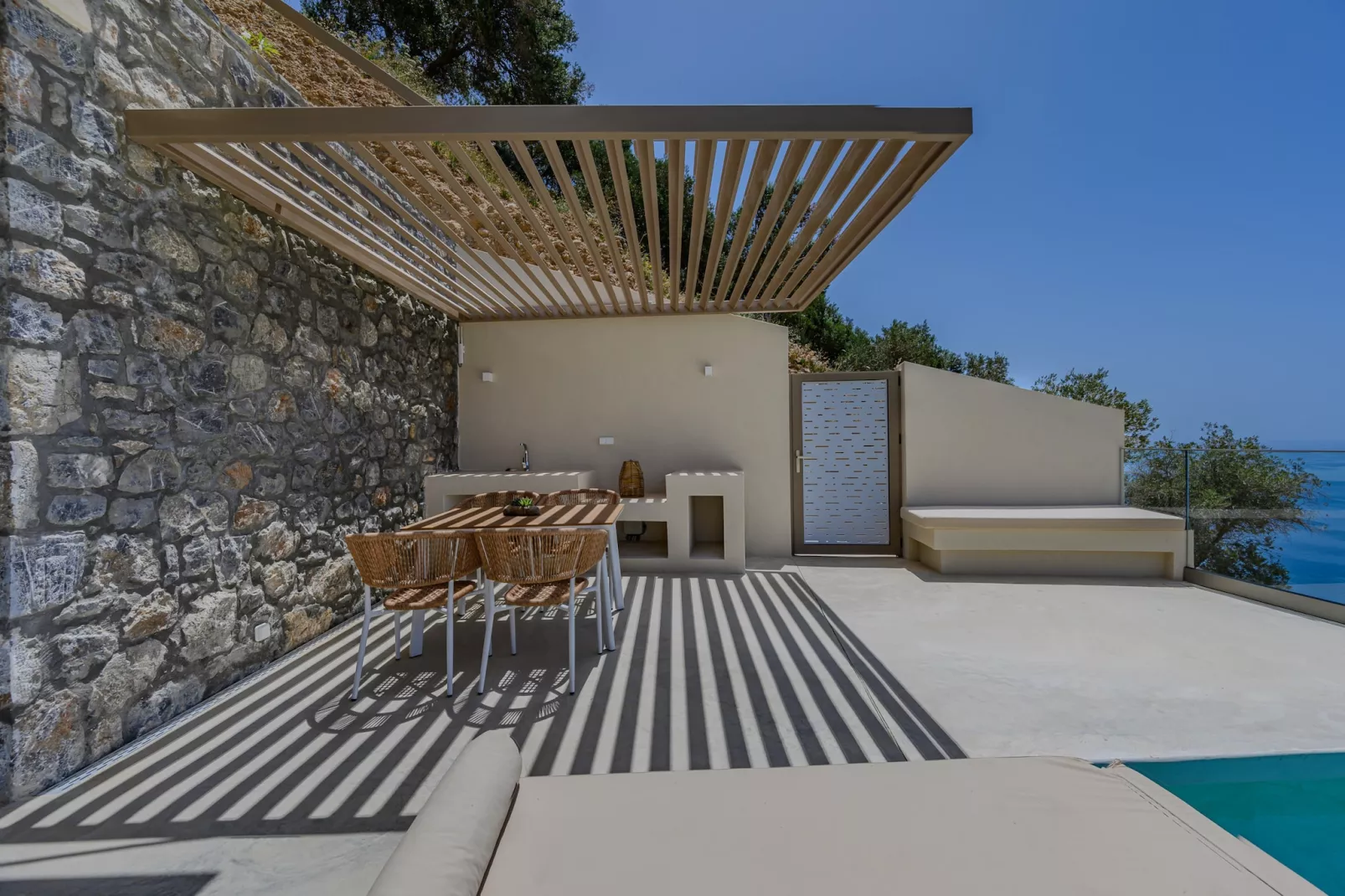 Pyrgos Exquisite 4 Villa-Terrasse