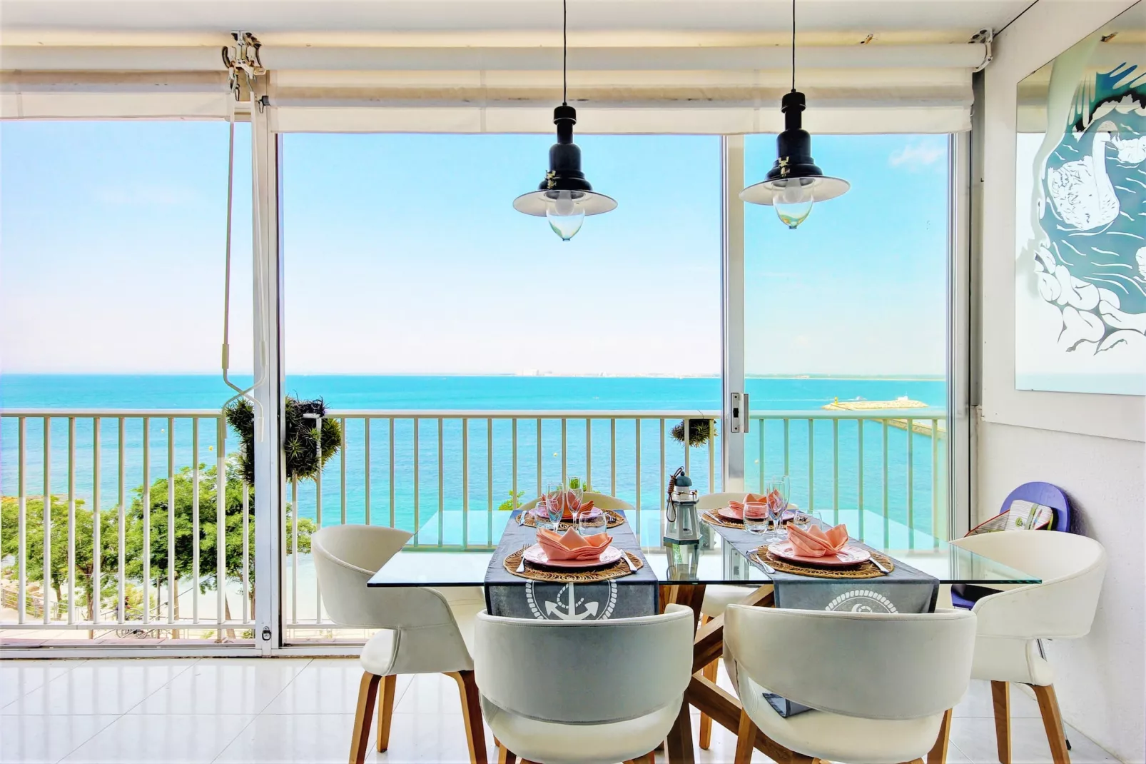 STA. MONICA 3A Roses-Balcon-terrasse