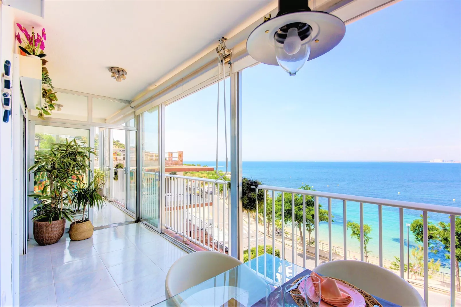 STA. MONICA 3A Roses-Balcon-terrasse