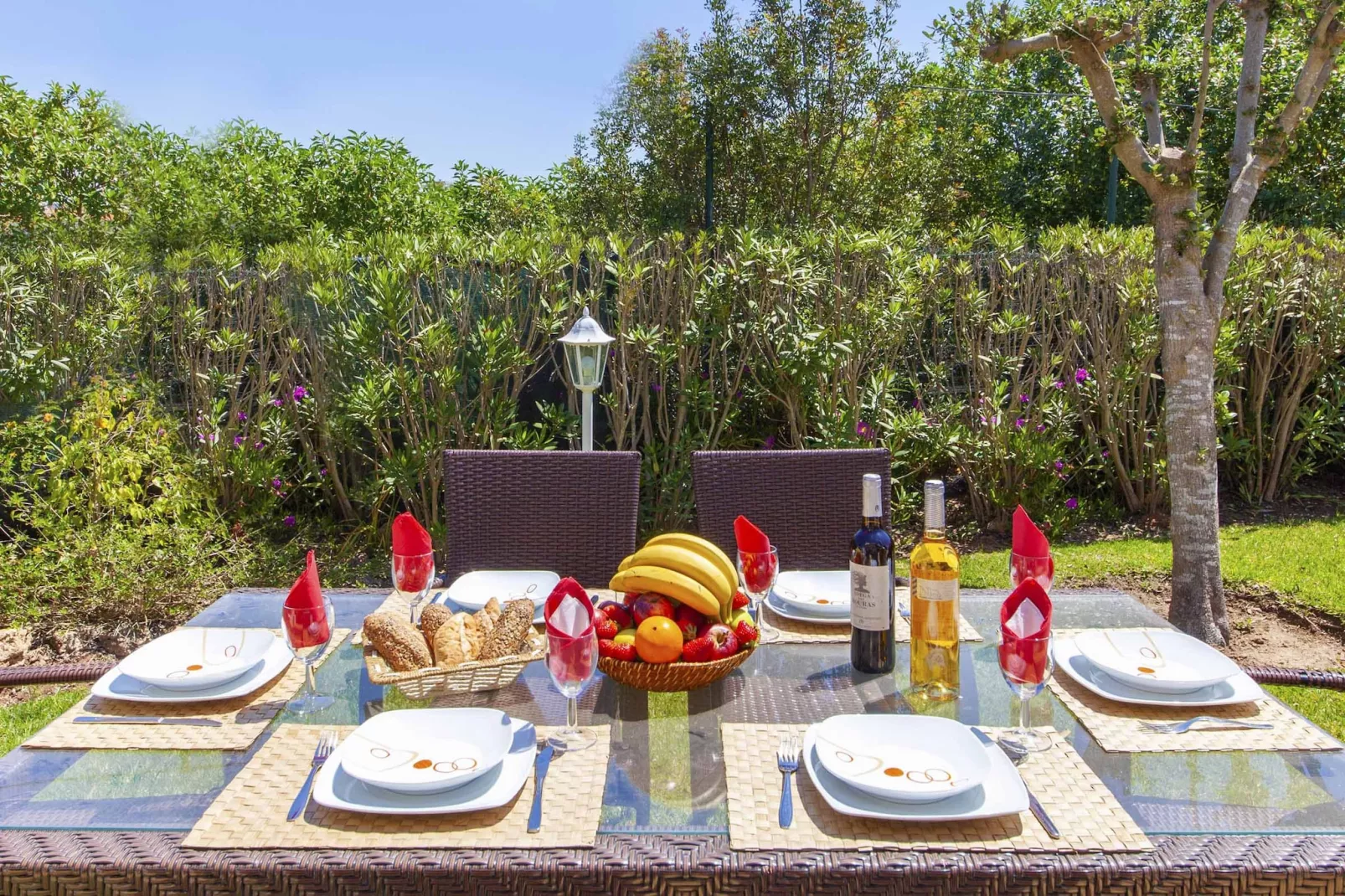 Villa Palms-Gardens summer