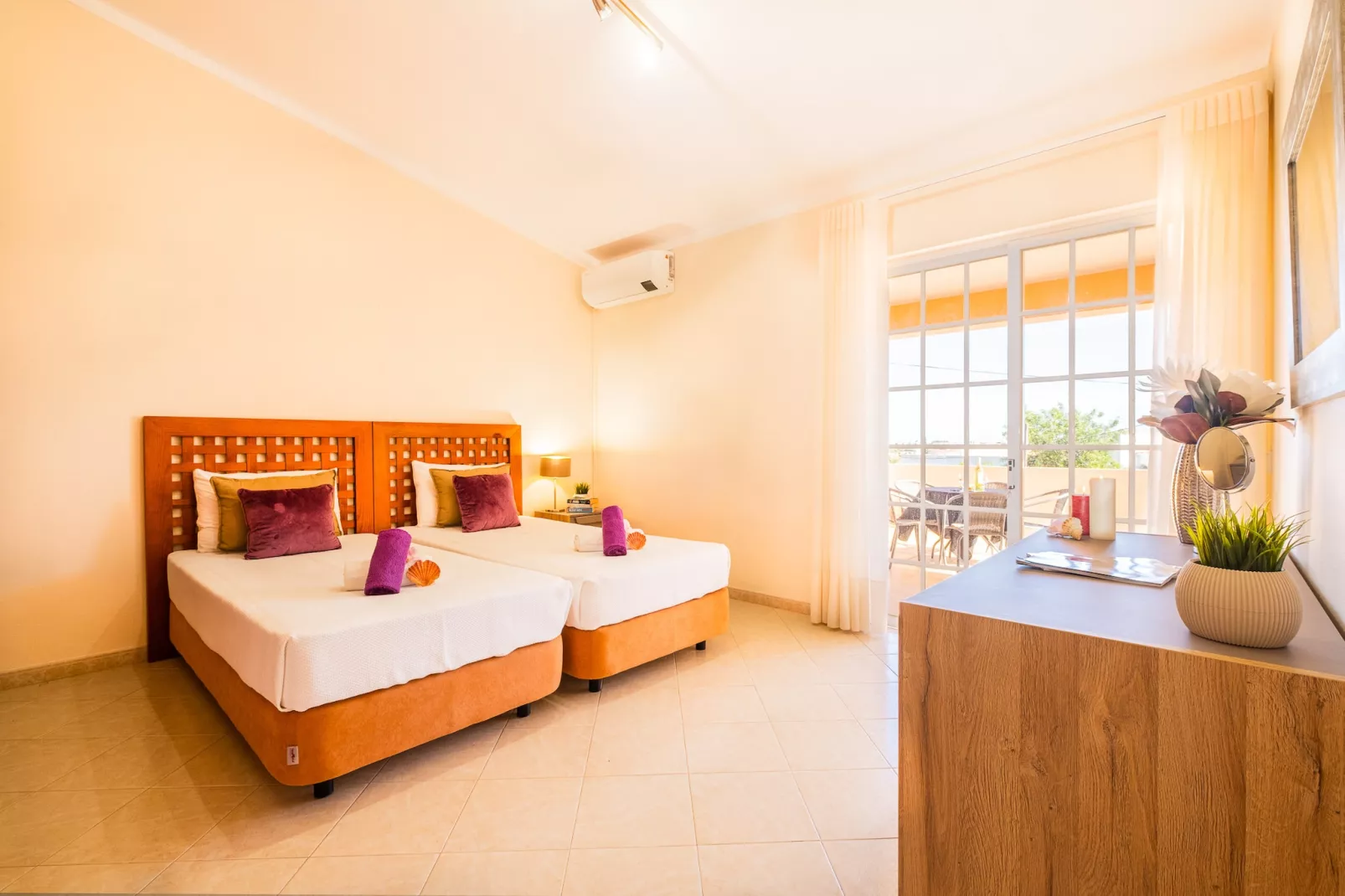 Villa La Digue-Bedroom