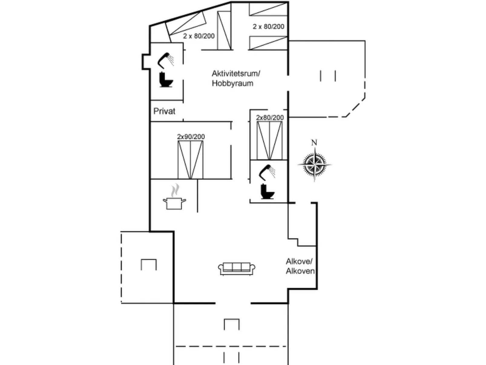 "Selima" - 300m from the sea-Inside