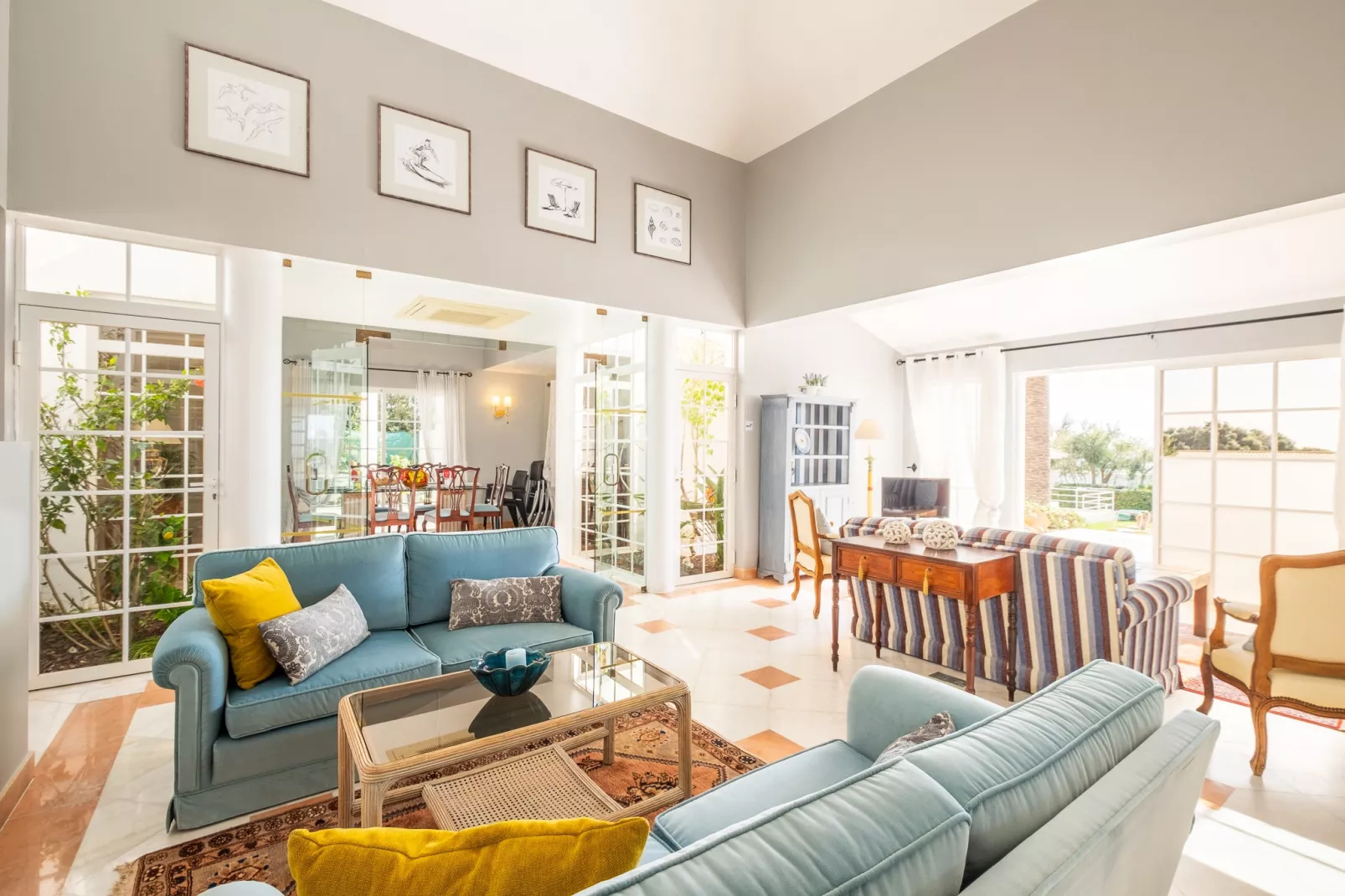 Villa Casa das Dunas-Living room