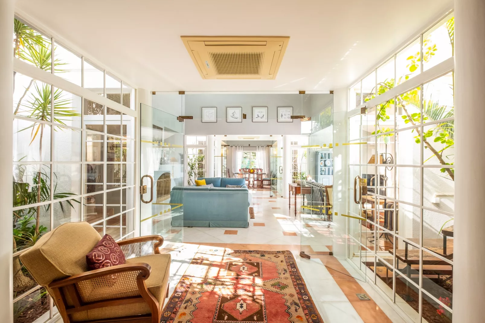 Villa Casa das Dunas-Living room