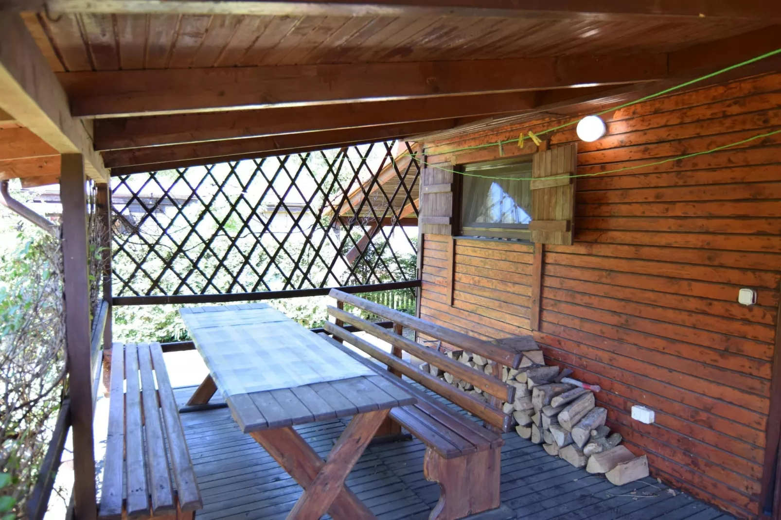Holiday home in Kopalino-Terrace balcony