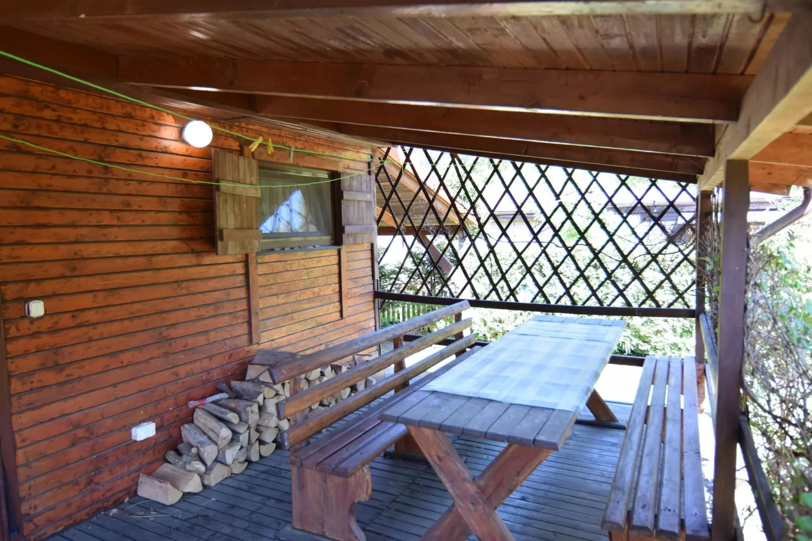 Holiday home in Kopalino-Terrace balcony