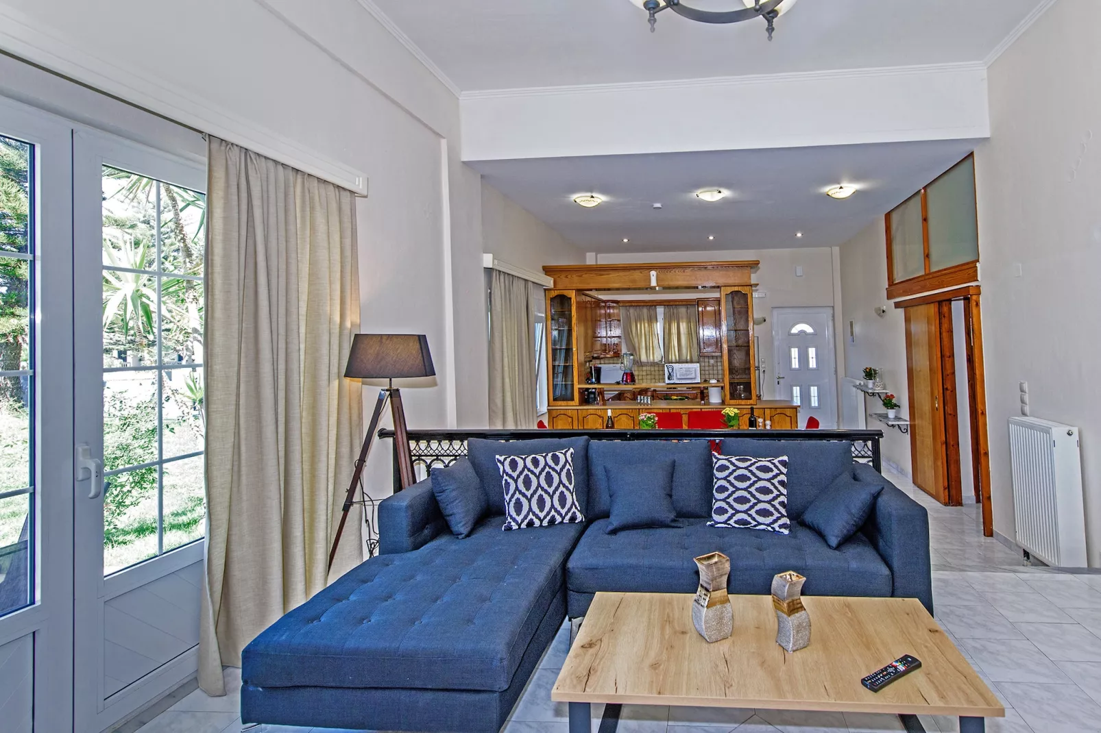 Platanias Villa Spyros-Living room