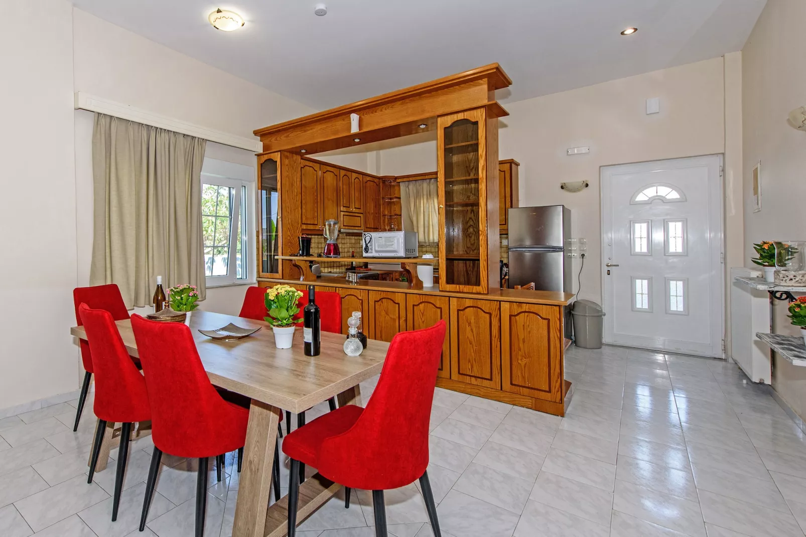 Platanias Villa Spyros-Dining room