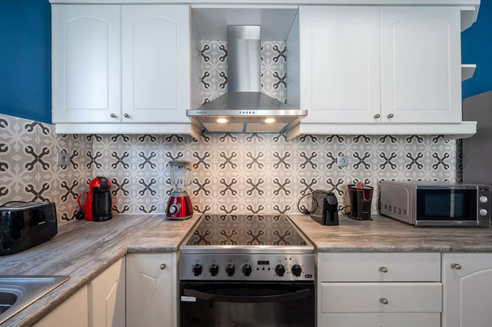 Platanias Villa Spyros-Kitchen