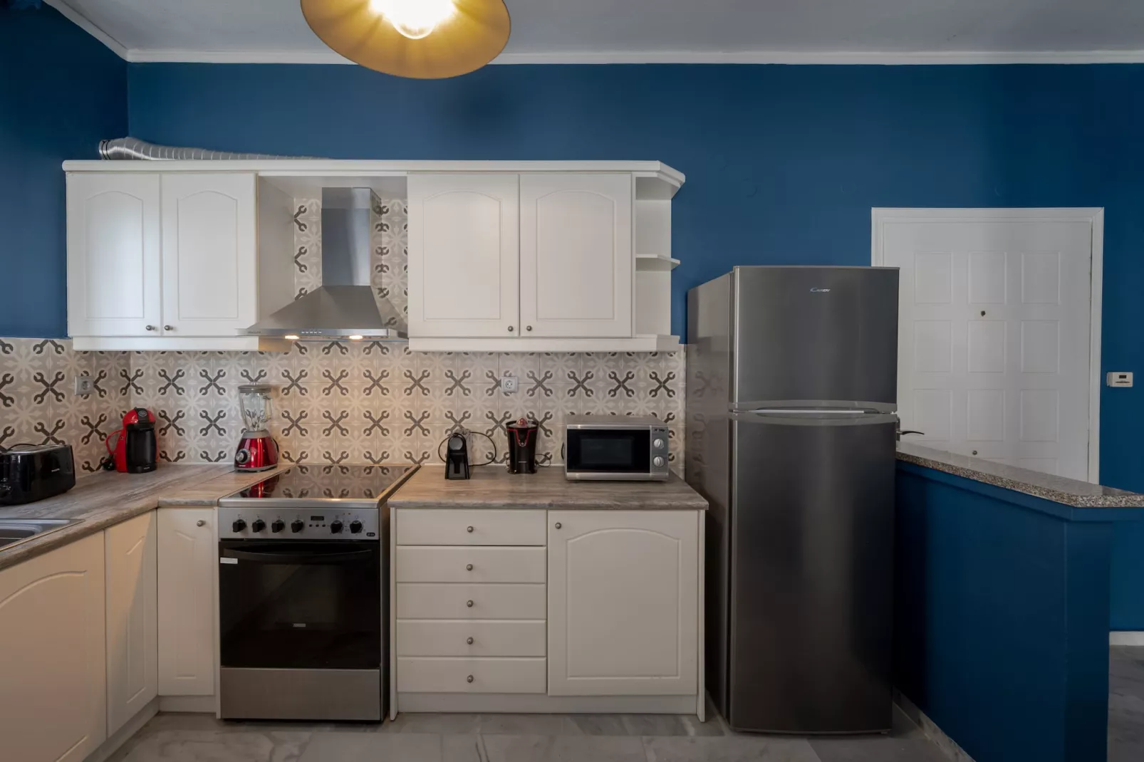 Platanias Villa Spyros-Kitchen