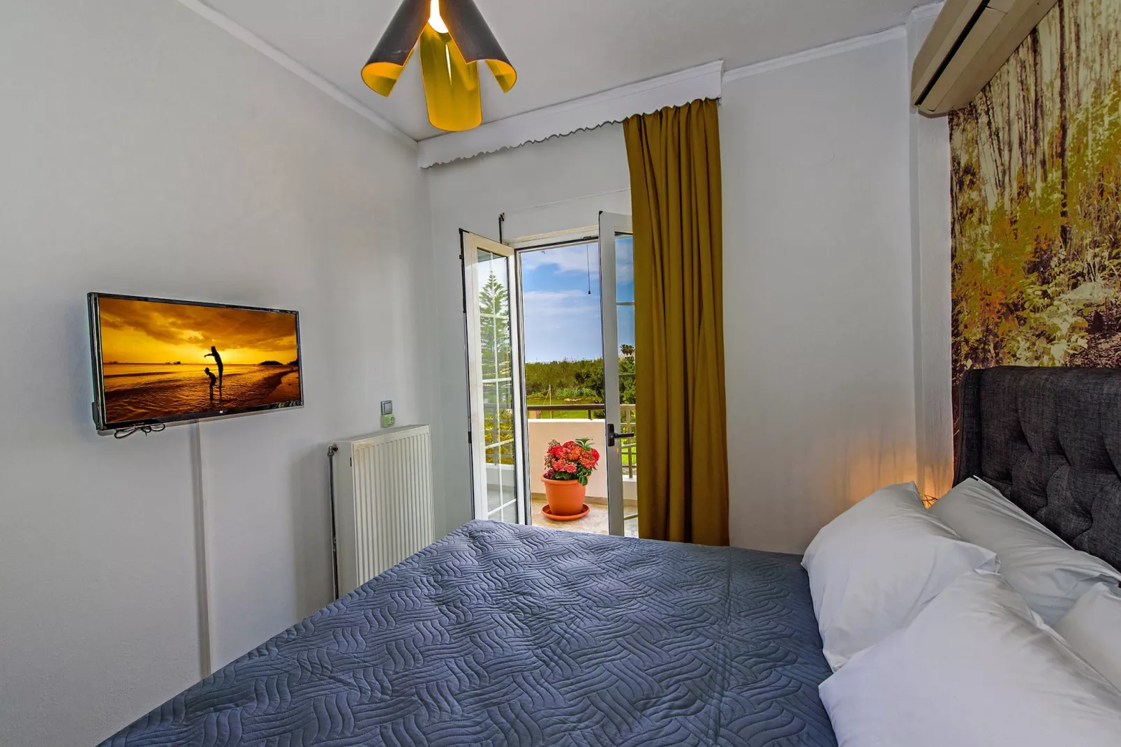 Platanias Villa Spyros-Bedroom