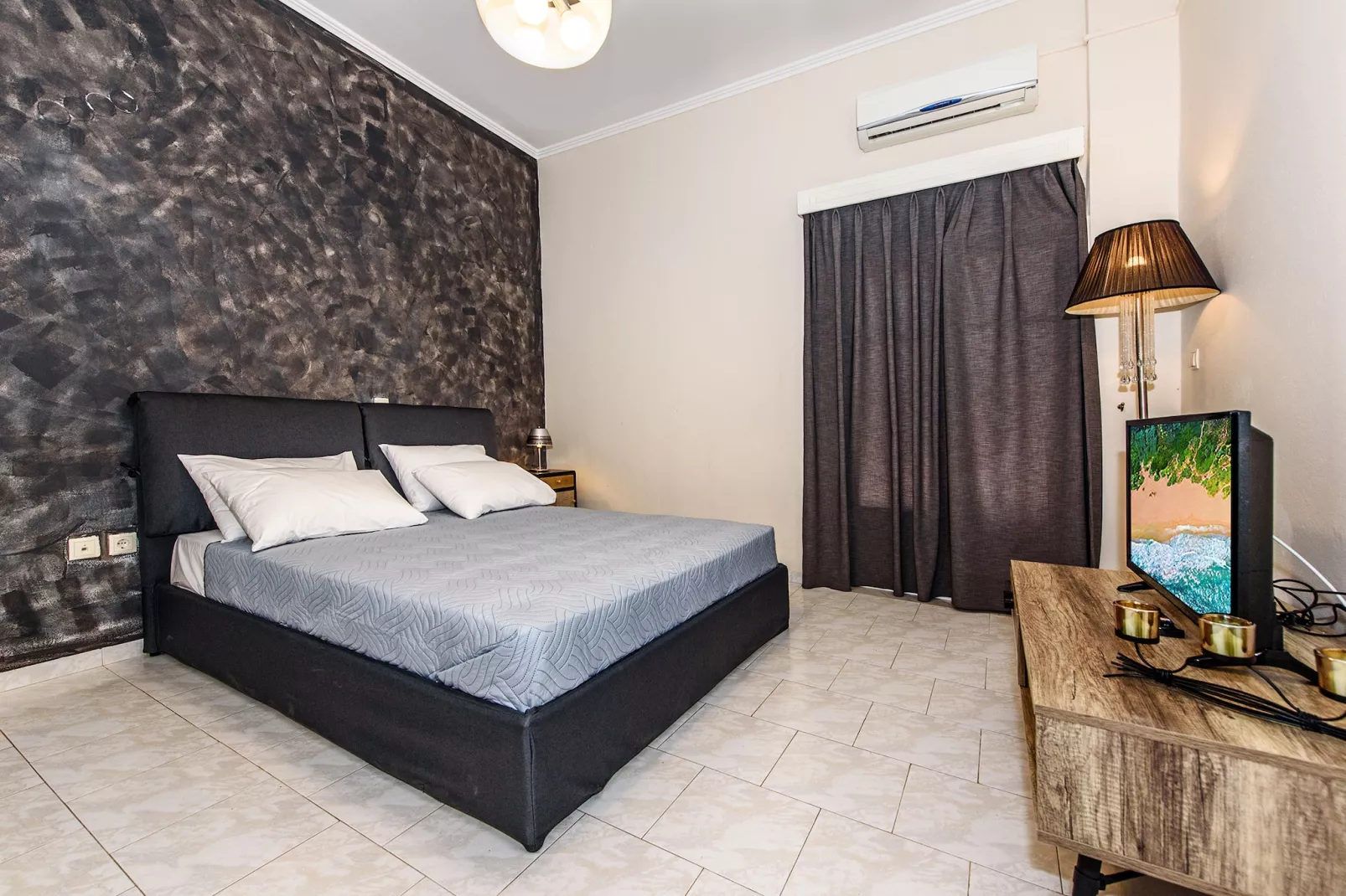 Platanias Villa Spyros-Bedroom