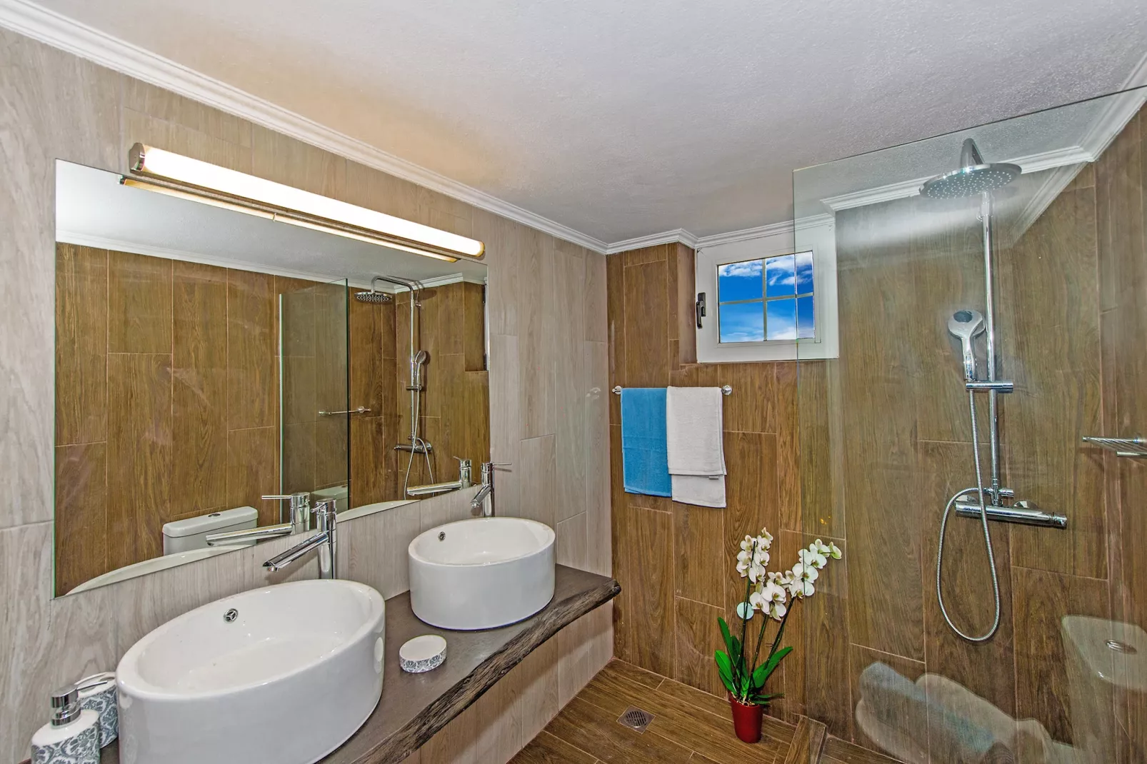 Platanias Villa Spyros-Bathroom