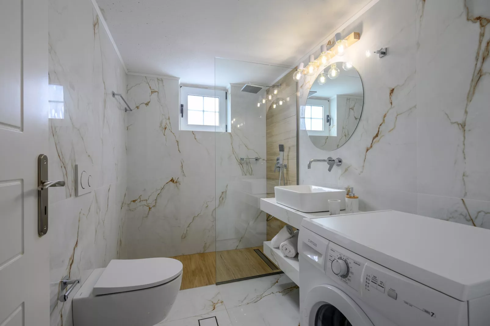 Platanias Villa Spyros-Bathroom