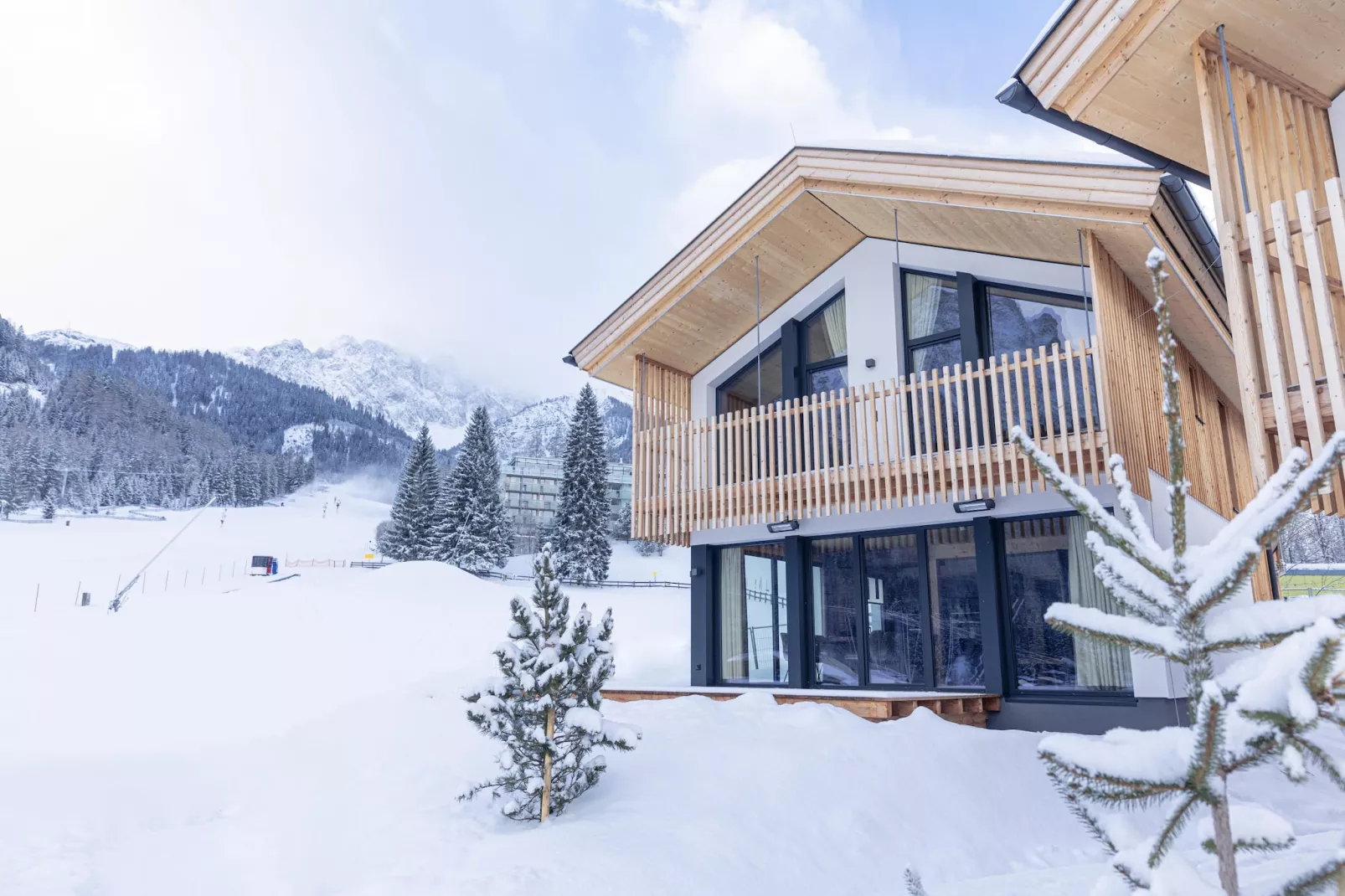 Alpenchalet Biberwier 1-Garden winter