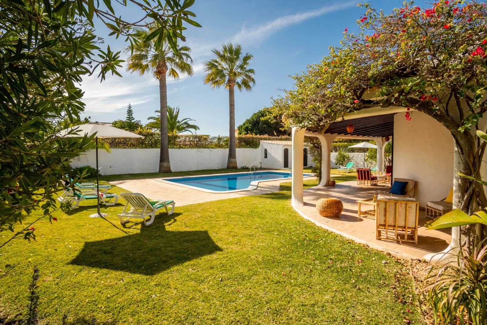 Villa Atlas-Gardens summer