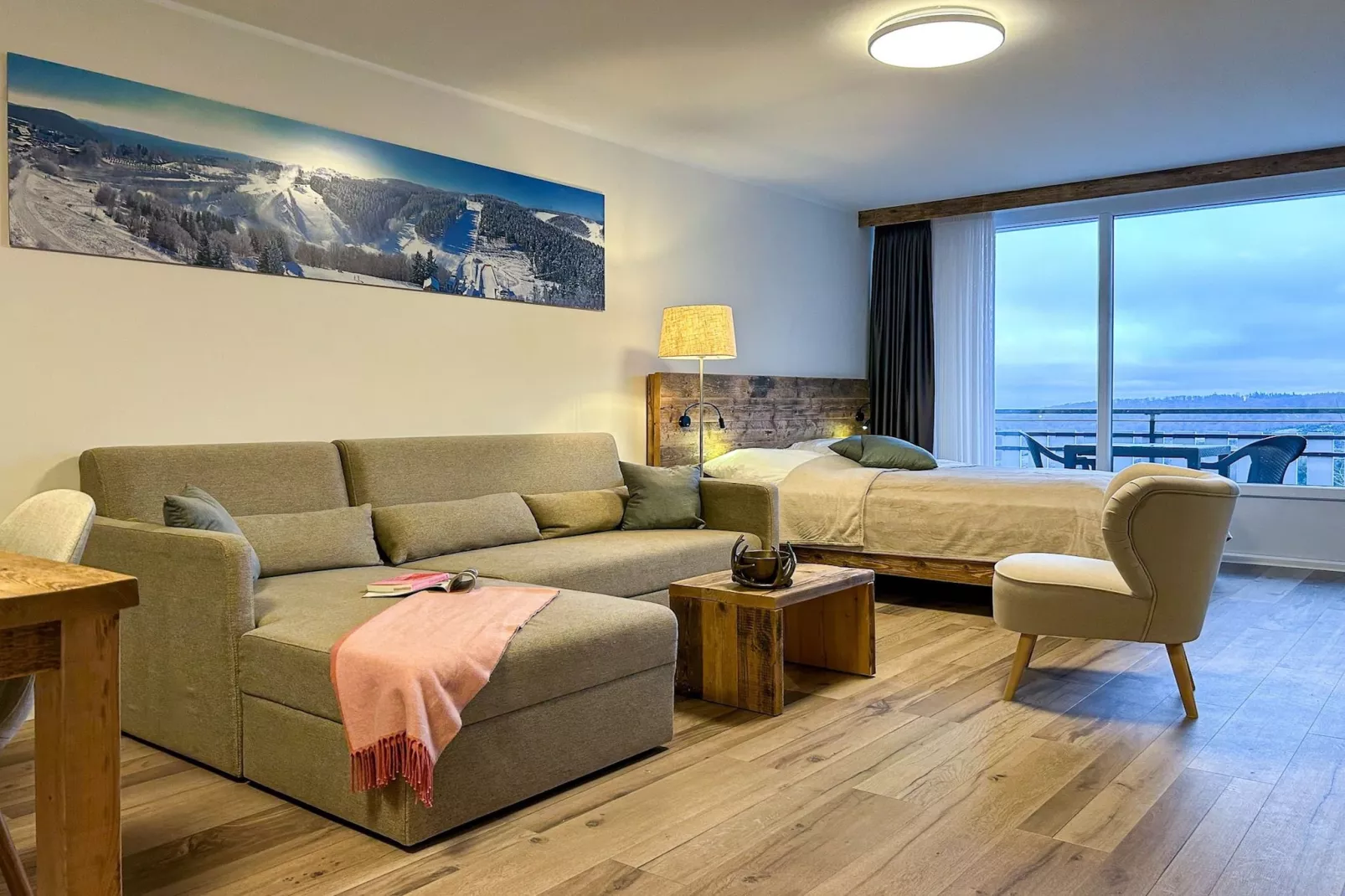 Apartment Buchenweg-Living room