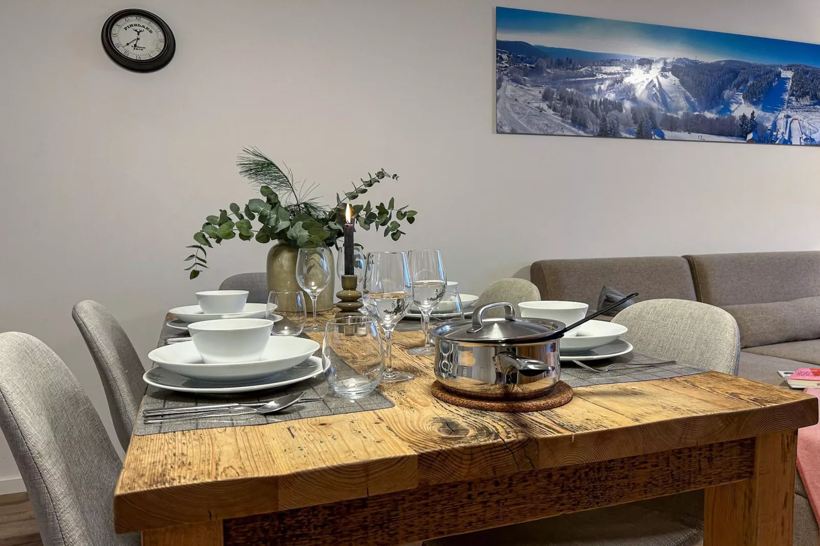 Apartment Buchenweg-Dining room