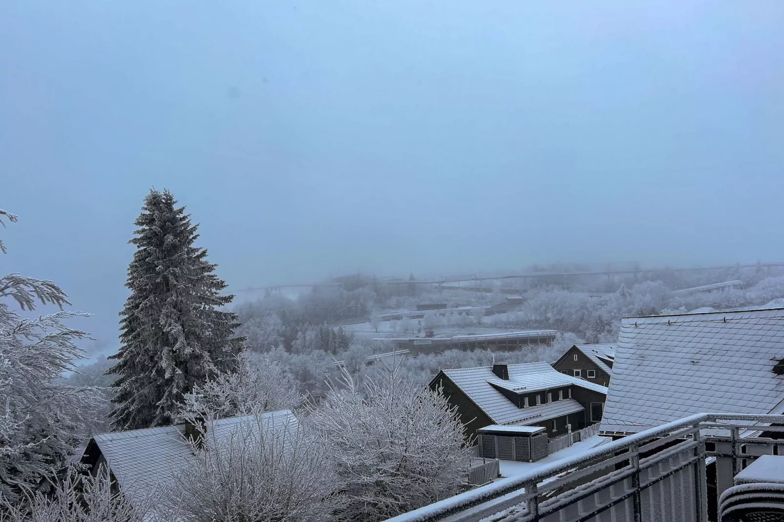 Apartment Buchenweg-View winter