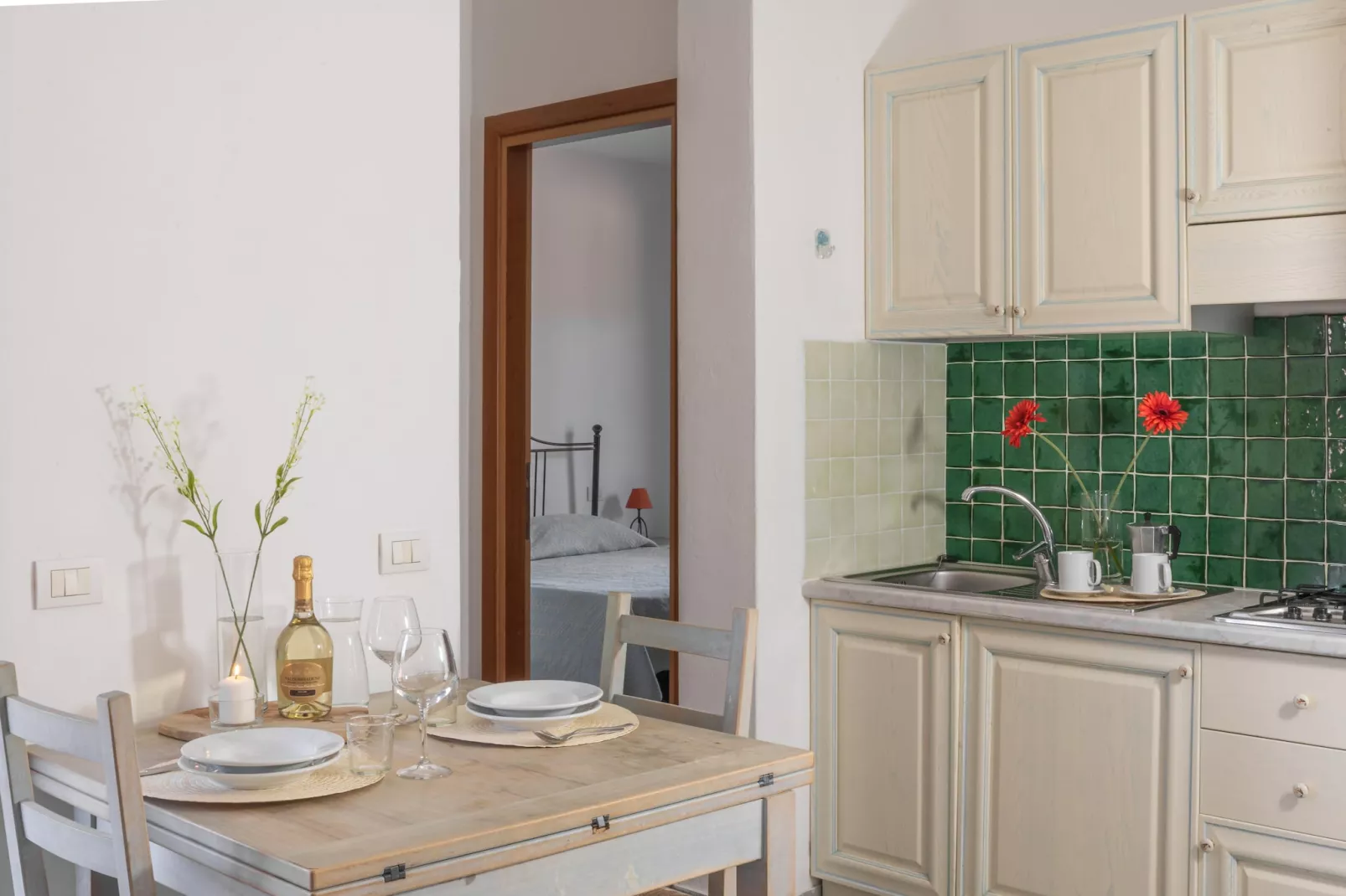 Ferienresidence Green Village Palau - Type Bilo 4 Premium-Kitchen