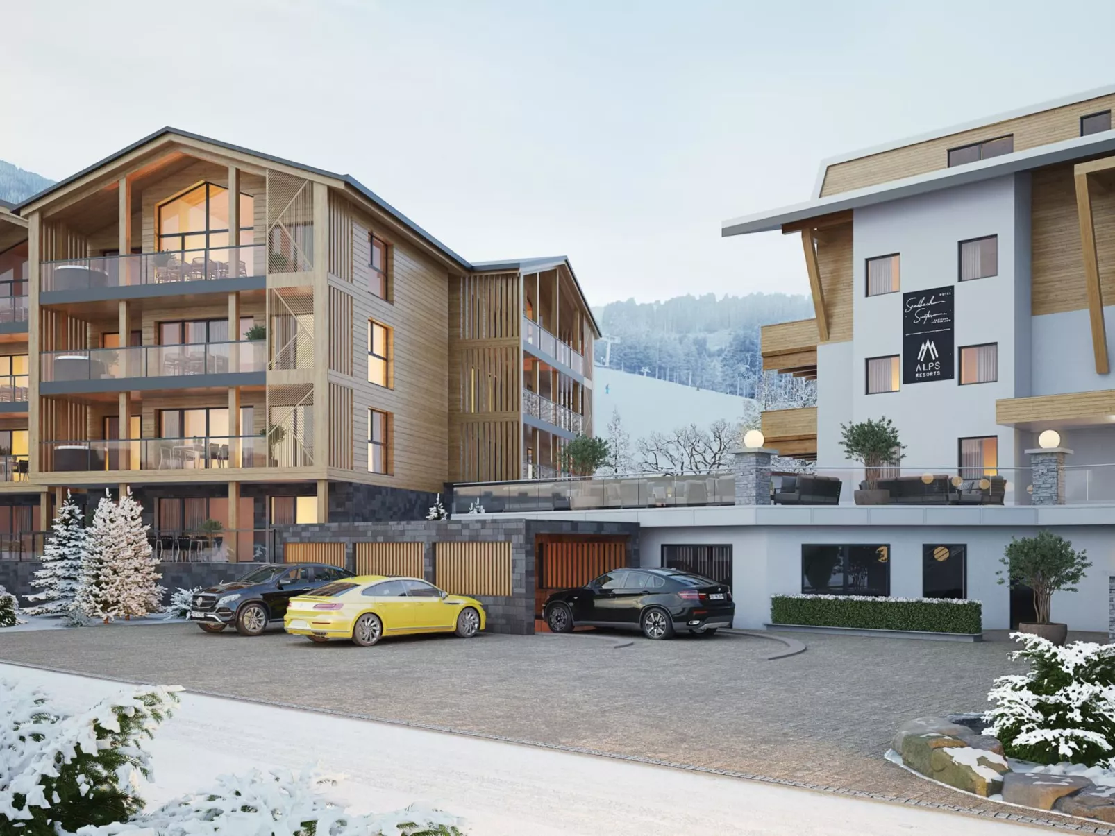 Premium Suite mit 2 SZ & Mini-Spa-Draußen