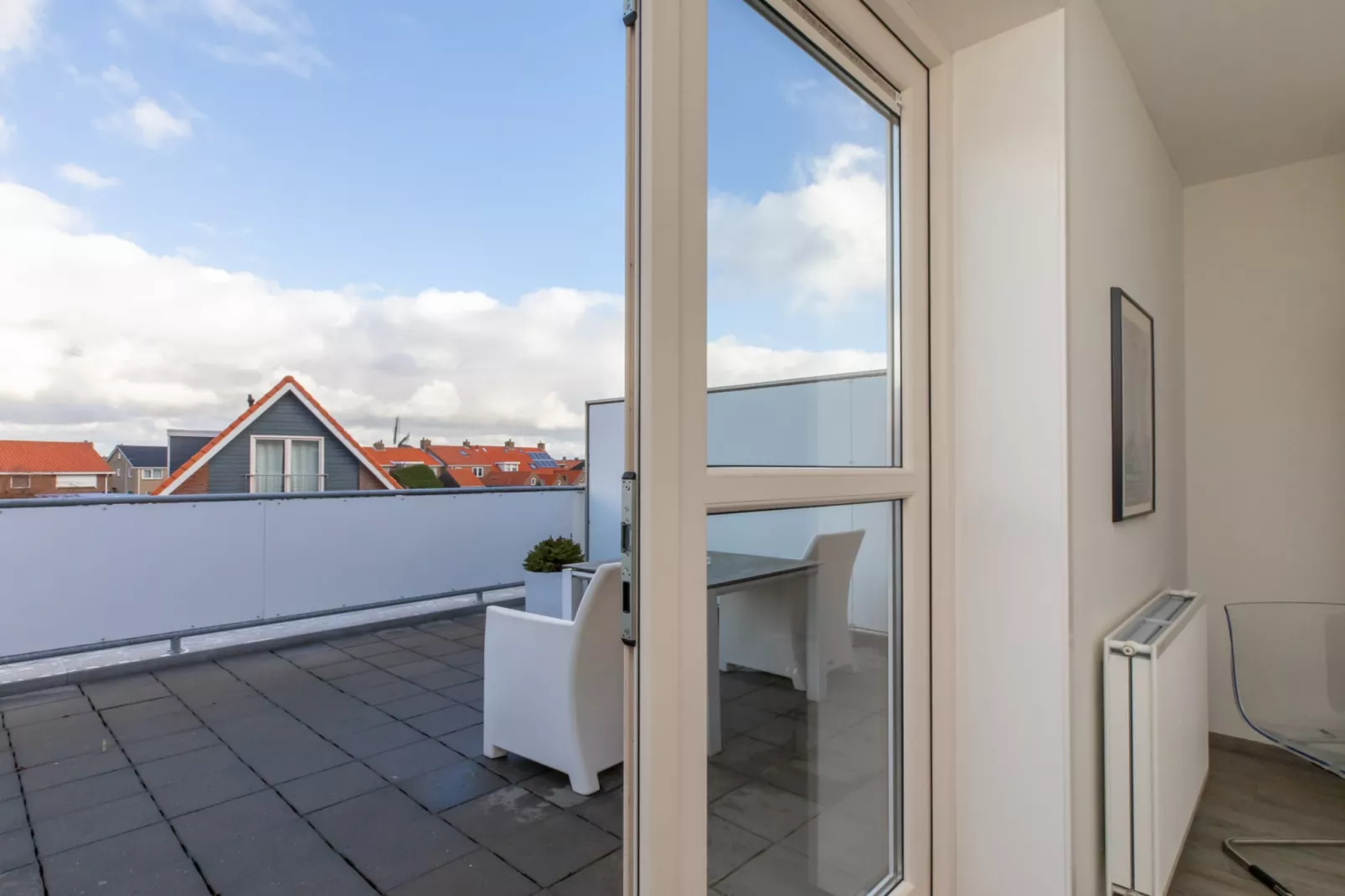 Vakantiewoning 't Zoete Licht Residenz - Willibrordusplein 28 C  Zoutelande-Terrace balcony