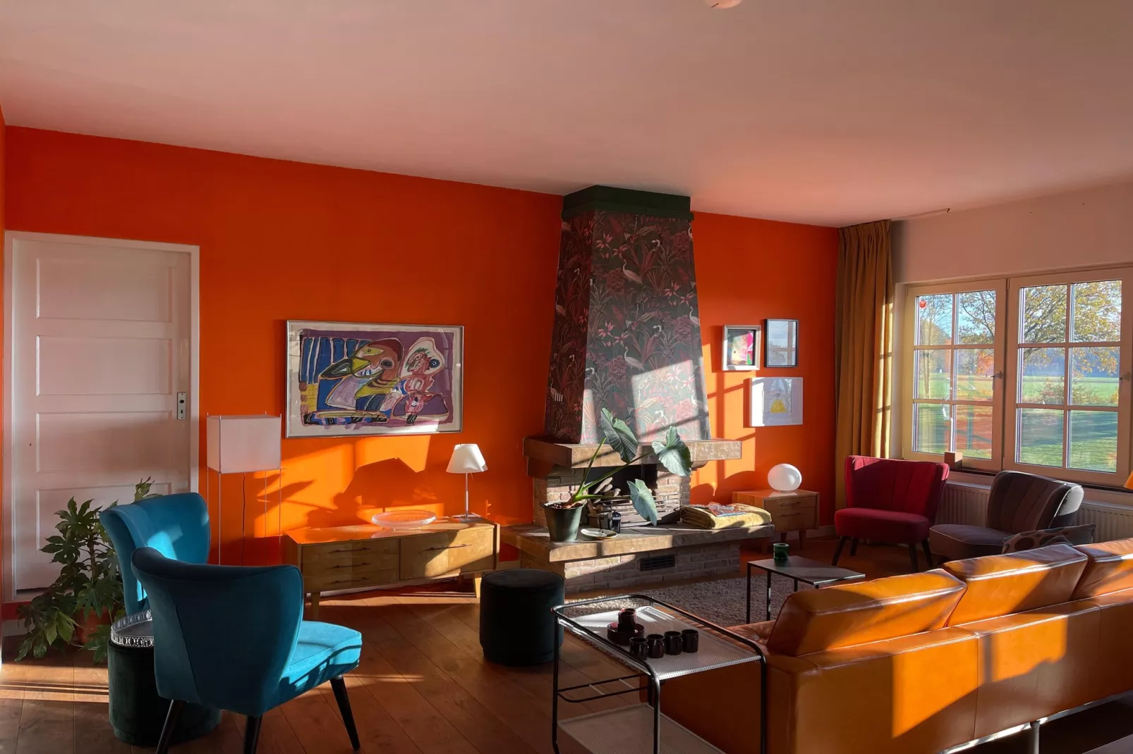 Landhuis Hezenes-Living room