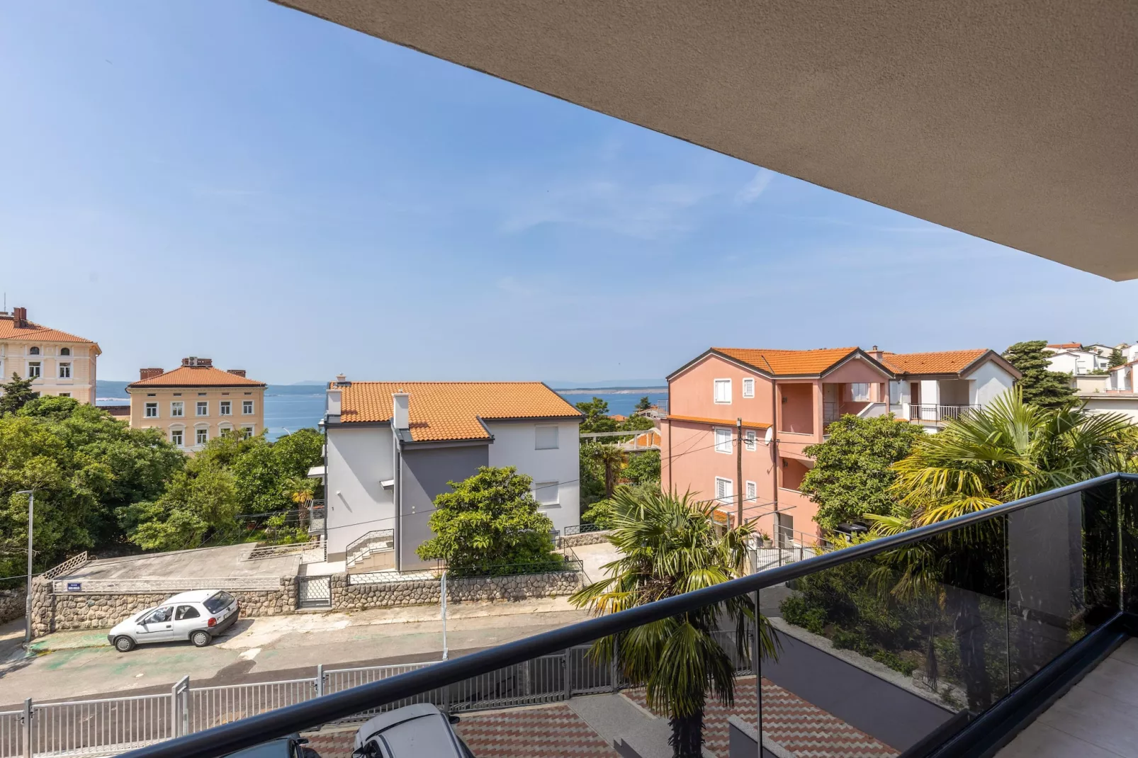 Villa Dubravka App 7-View summer