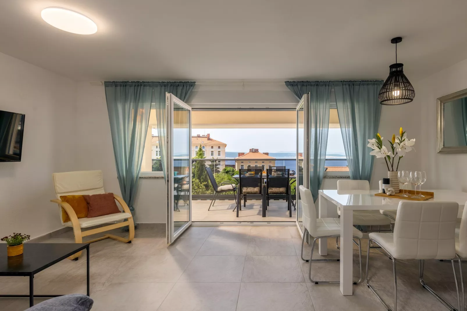 Villa Dubravka App 5-Living room