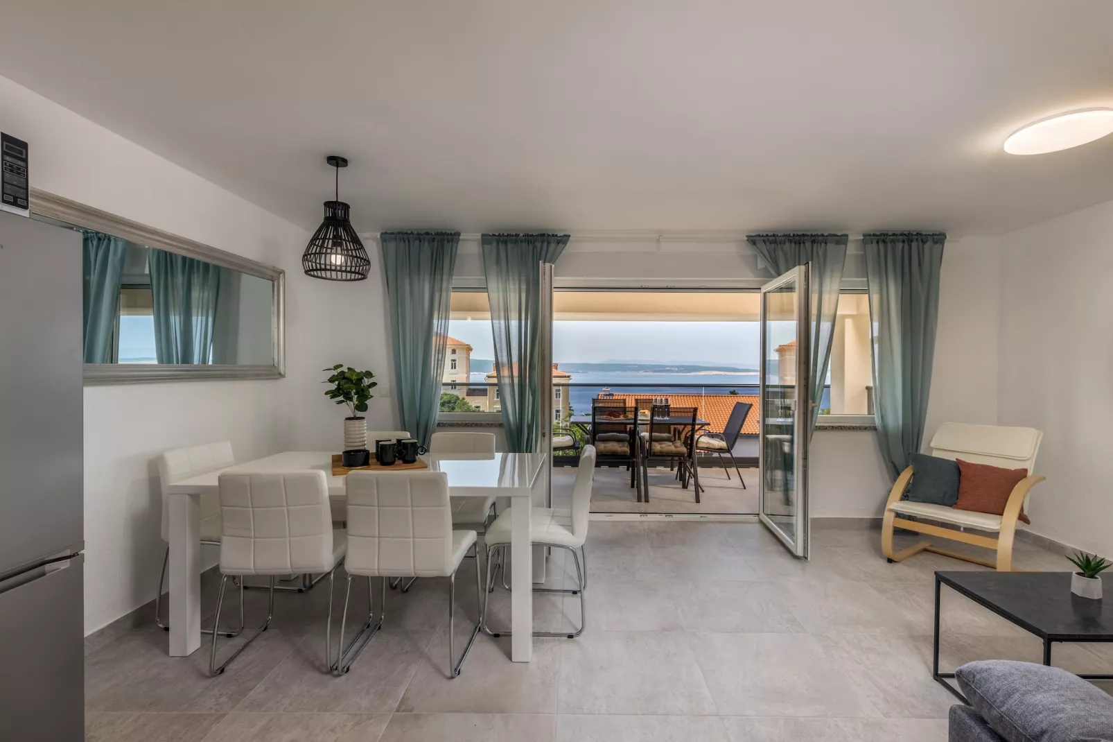 Villa Dubravka App 8-Living room