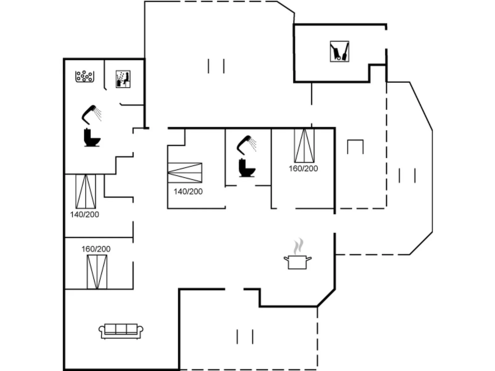 "Merta" - 150m from the sea-Inside