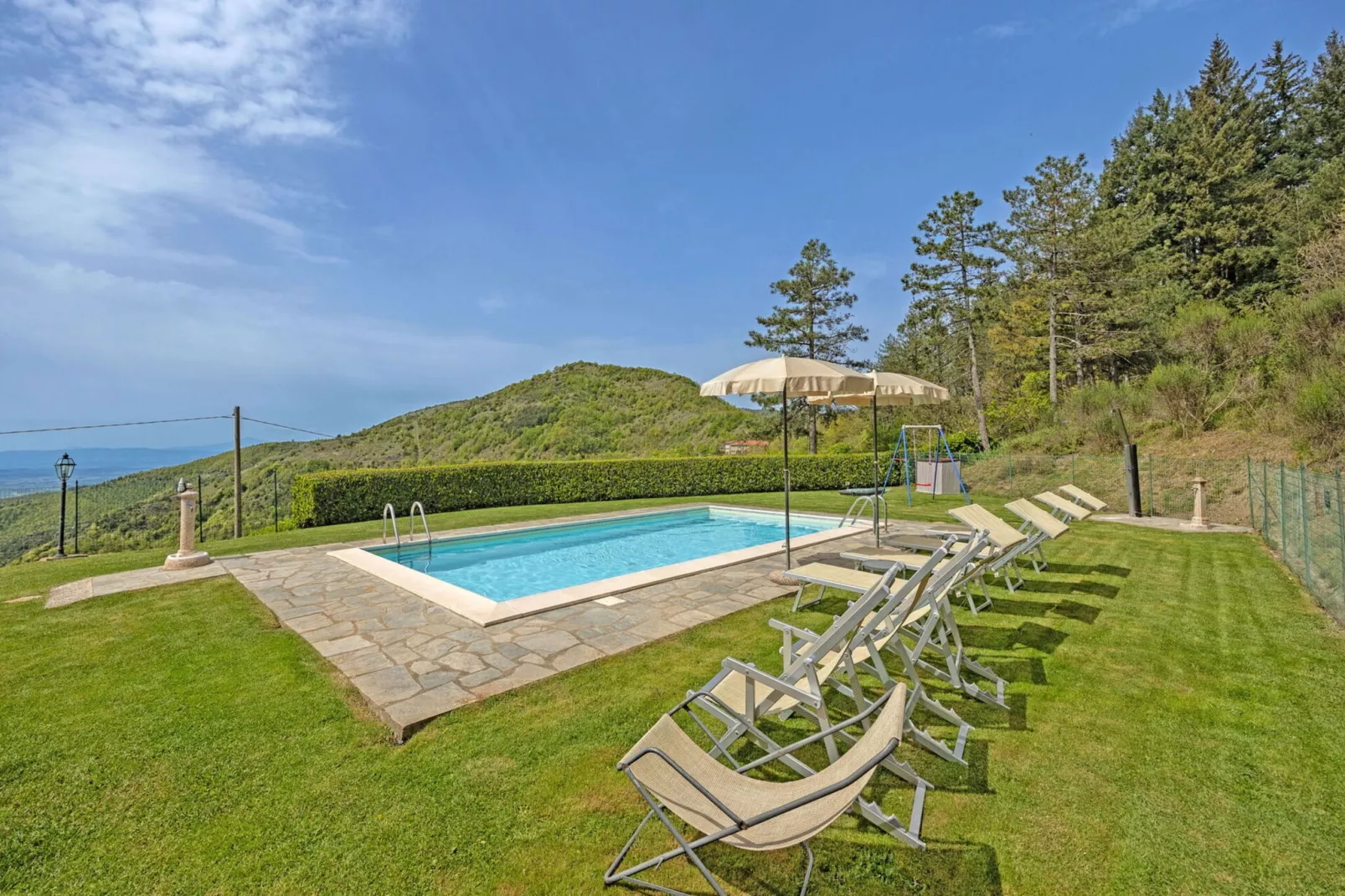 Villa La Montanina-View summer