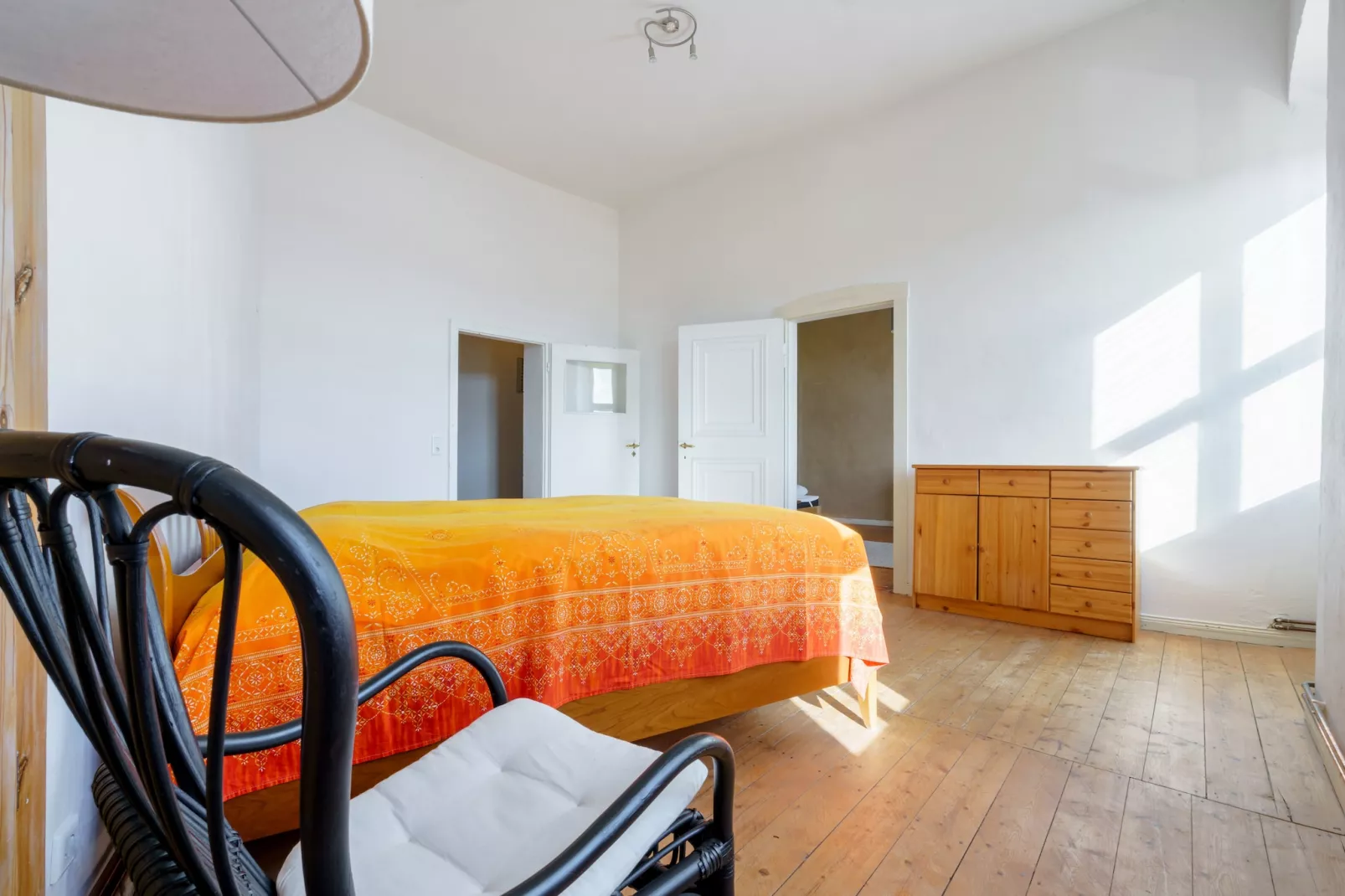 Ferienwohnung im Schloss Friedeburg-Bedroom