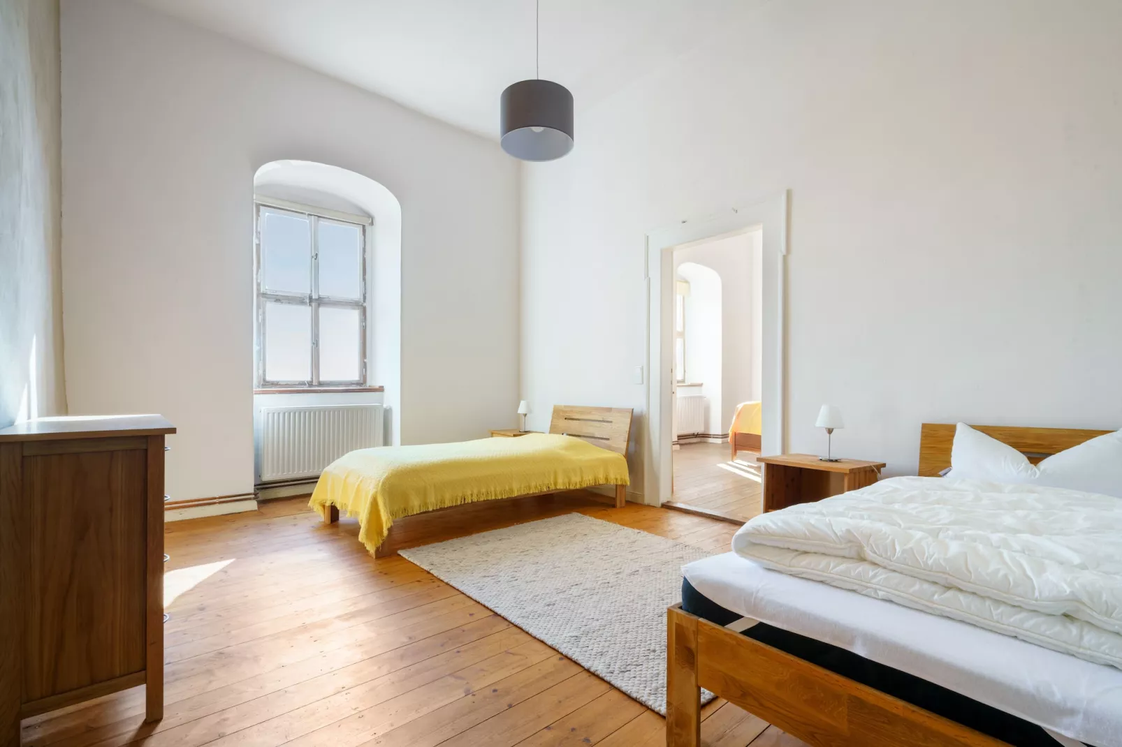 Ferienwohnung im Schloss Friedeburg-Bedroom
