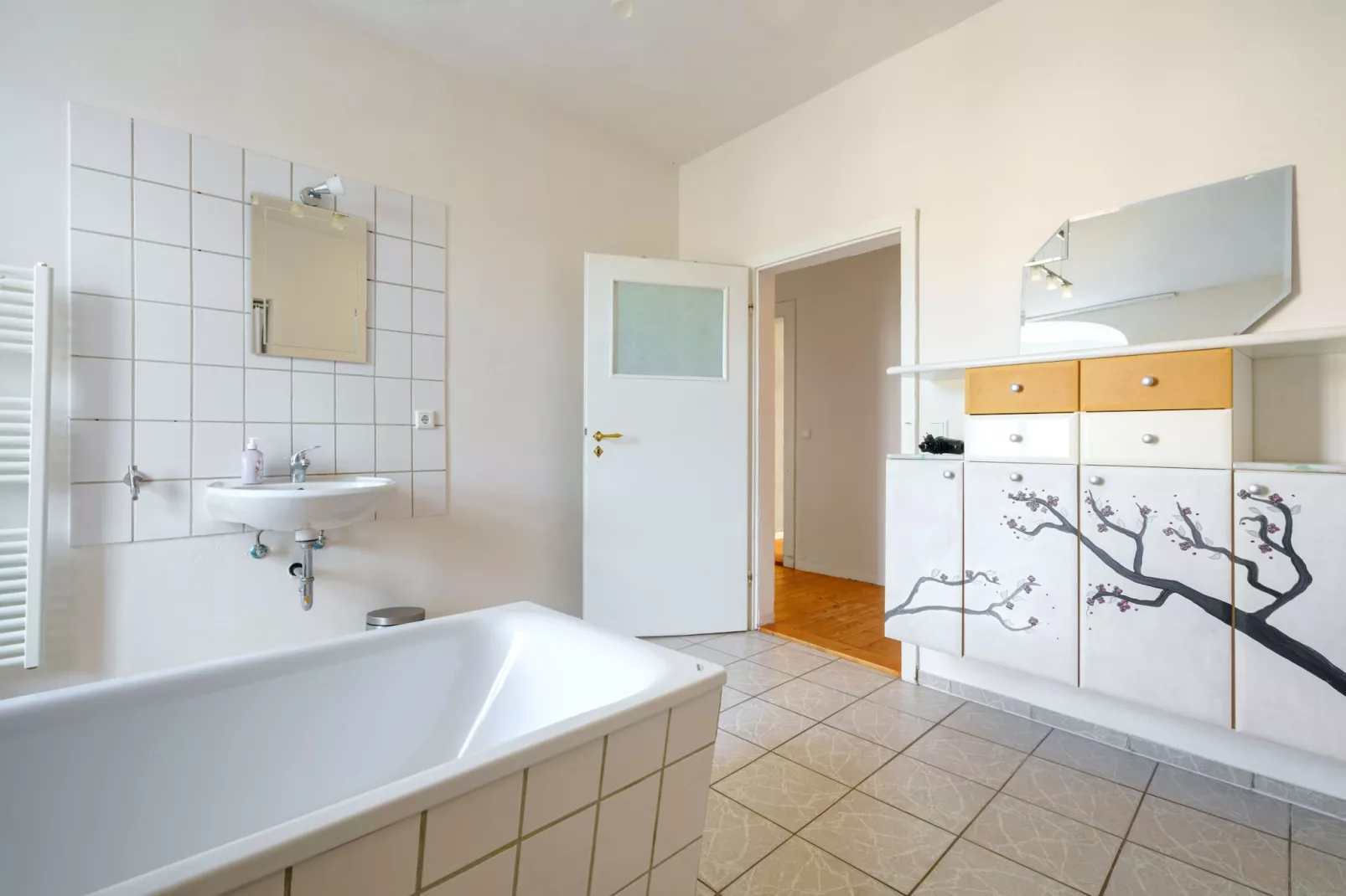 Ferienwohnung im Schloss Friedeburg-Bathroom