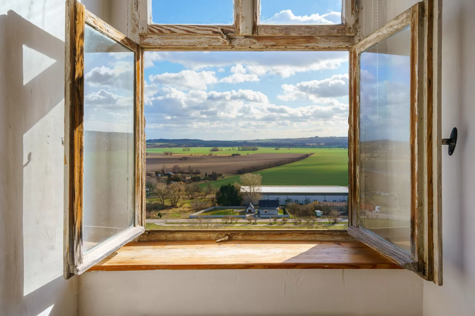 Ferienwohnung im Schloss Friedeburg-View summer
