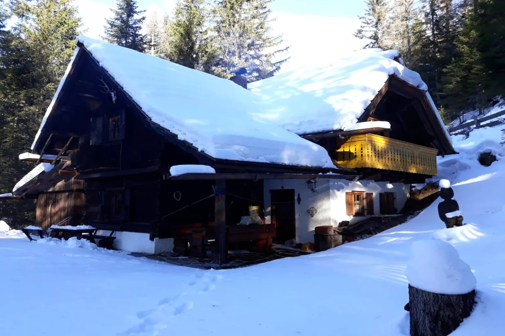 Chalet Hüttentraum-Außenbereich