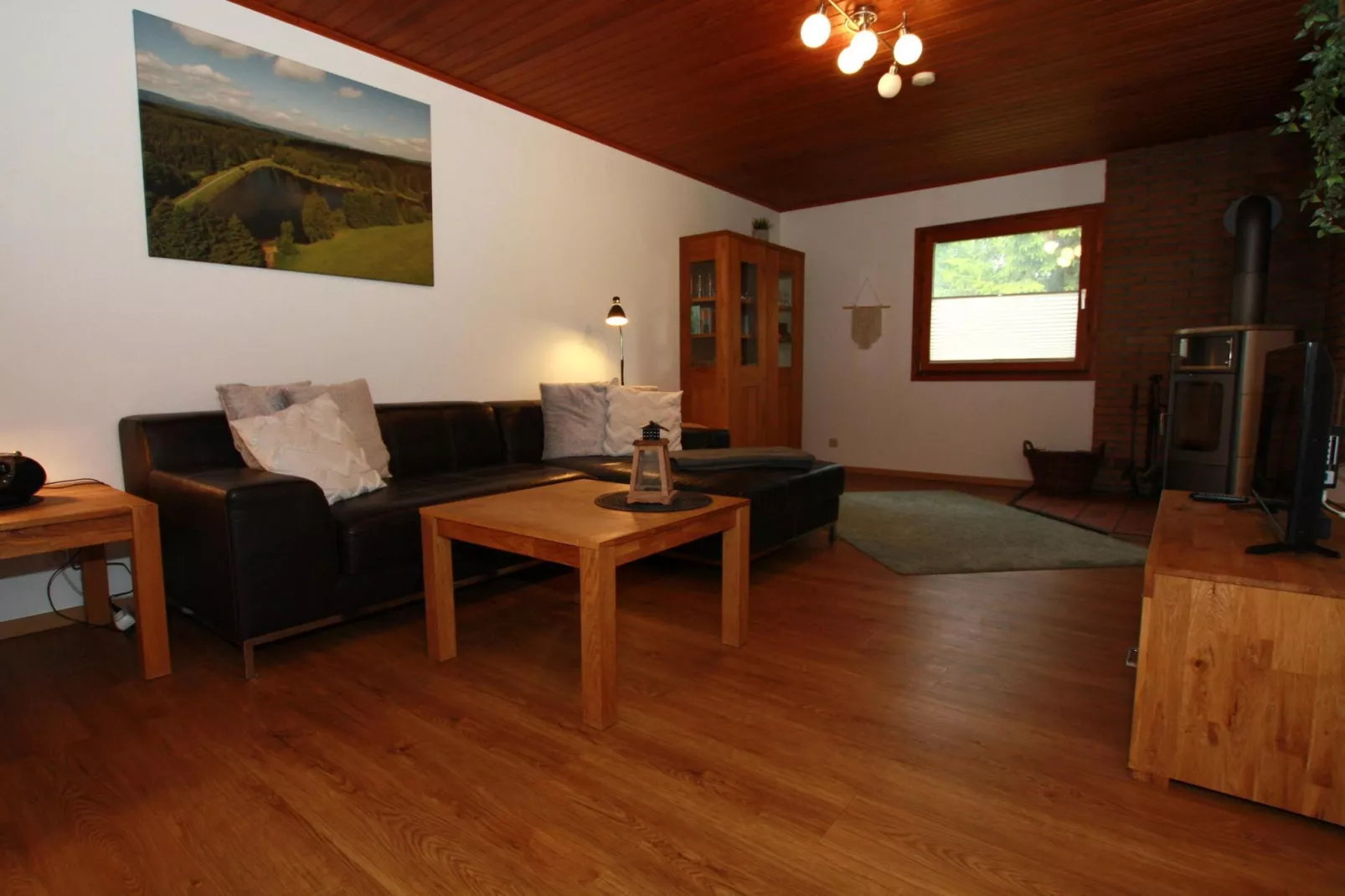 Typ B - Kaminhaus Haustierfrei-Wohnzimmer