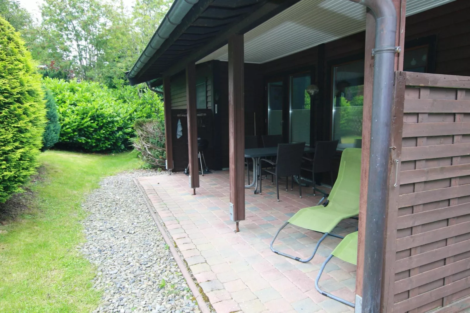 Typ B - Kaminhaus Haustierfrei-Terrassenbalkon