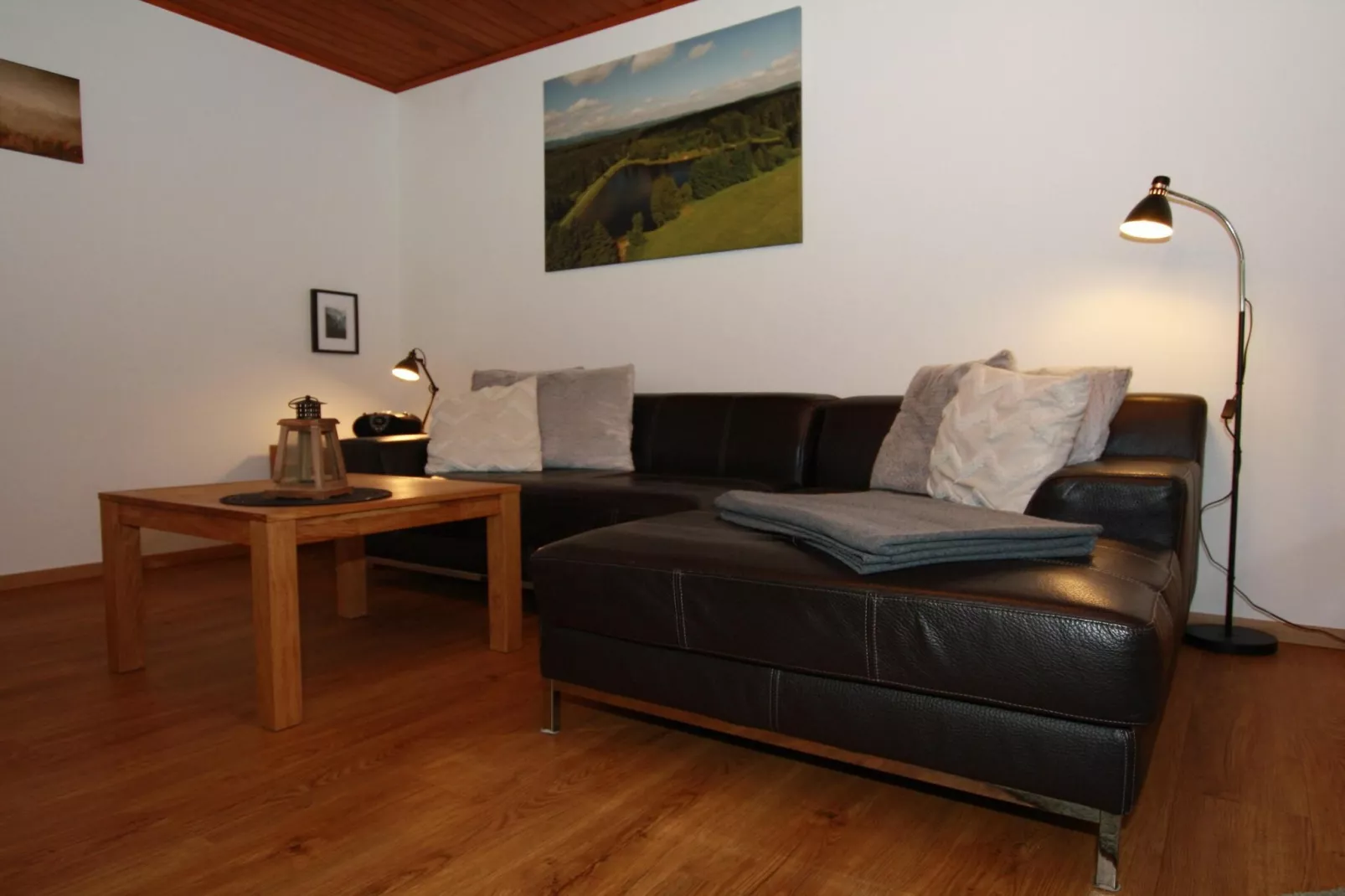 Typ B - Kaminhaus Haustierfrei-Wohnzimmer