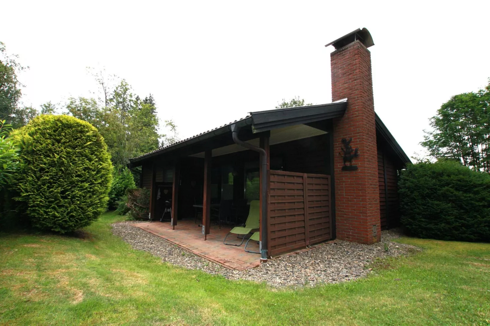 Typ B - Kaminhaus Haustierfrei-Außenbereich Sommer