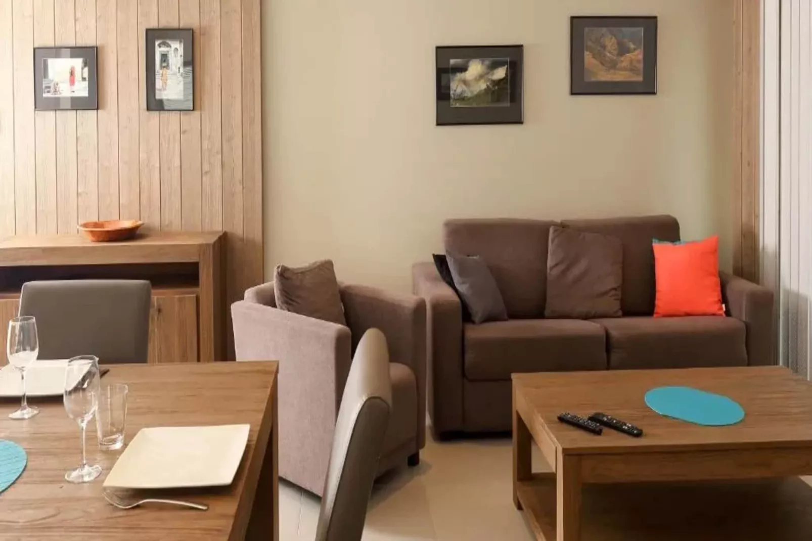 4 people - 2 bedrooms 70m²-Living room