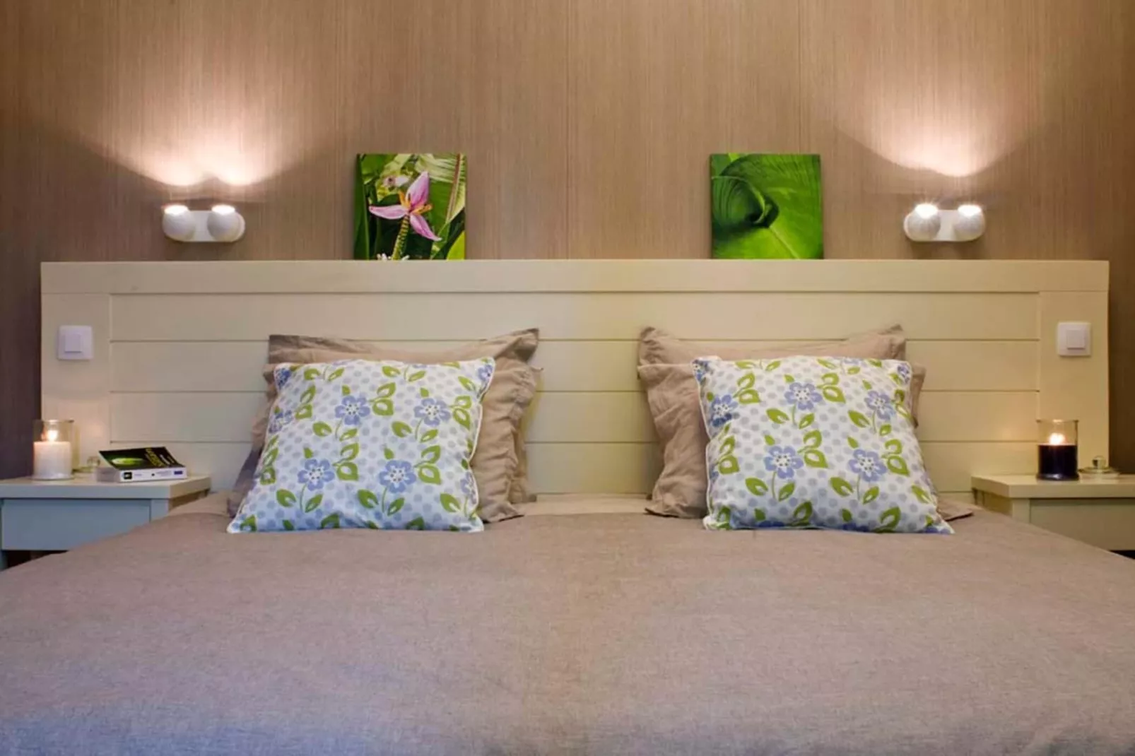 6 persons - 3 children's rooms 100m²-Bedroom